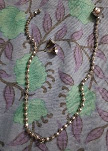 Sparkling Necklace and Earrings Set