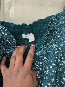 Floral Print Mini Dress - Effortless Style