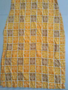 Yellow Bandhani Print kurta