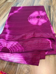 Beautiful Tie-Dye Saree