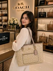 Coach Signature Tote Bag
