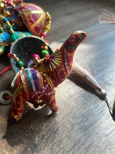 Ethnic Colorful Wall Hanging n Pouch