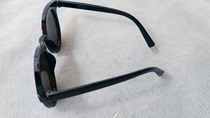 Blue Mirrored Cateye Sunglasses