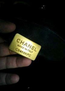 Chic Black Chanel Style Shoulder Bag