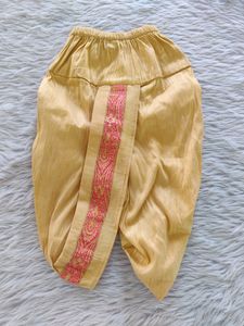 Pink And Golden Kurta Set ( Boys) | Chest 20| Leng