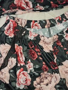 Floral Print Pajama Set