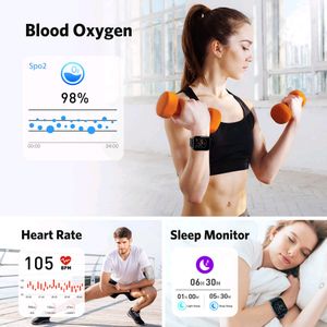 TranyaGo Smartwatch - HD Screen &amp; Waterproof