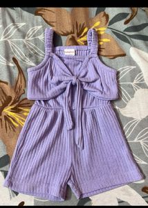 Cute Purple Romper