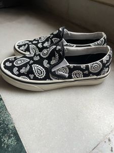Vans Slip-On Paisley Print Shoes