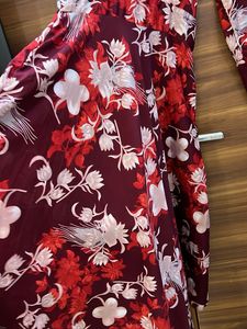 Elegant Floral Print Kurta