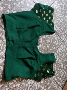 Green & Gold Blouse