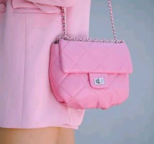 forever 21 pink polyester handbag