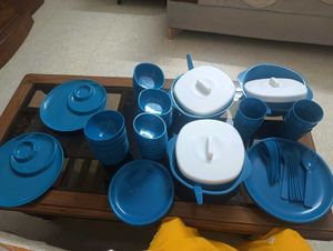 Complete Blue Dinnerware Set  Gugam brand