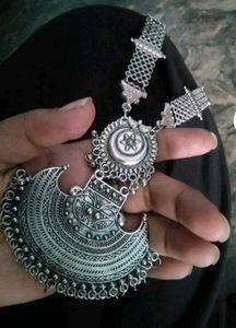 Oxidized Jwellery Necklace Pendant With Earings...
