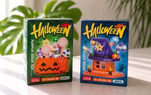 🎃👻 Halloween Mini Building Blocks