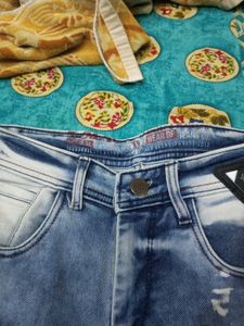 Stylish Ripped Denim Shorts