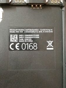 Microsoft Mobile Phone Don't Know It's Working Not