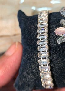 Sparkling Gemstone Bracelets Set combo of 3