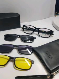 RAFA Magnetic Clip-On Sunglasses Set