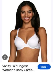 vanity fair Classic White T-shirt Bra