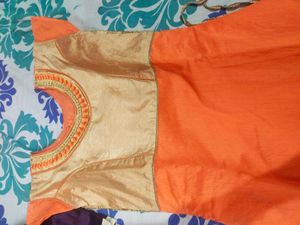 Ethnic Kurtis - Purple &amp; Orange fix price