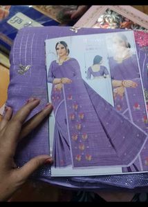 Pastel saree brand new