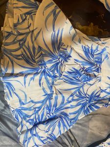 Boho Tropical Print Wrap Dress