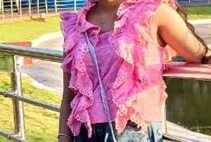 Baby Pink Ruffled Cute Top