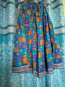 Bohemian Print Maxi Skirt