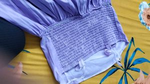 Chic Lavender Party Dress