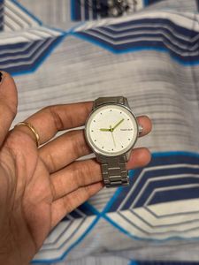 Fastrack Analog White Dial Watch