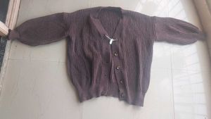 Urbanic Cozy Brown Cardigan