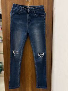 Blue Ripped Jeans
