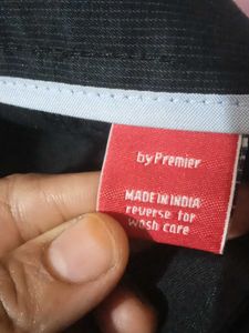 Men's Striped Cotton Blend Pants