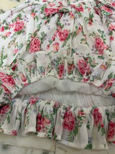 Floral Off-Shoulder Mini Dress