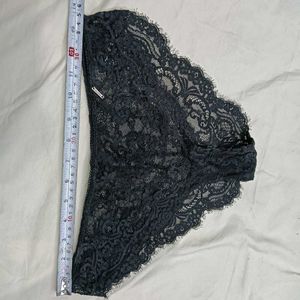 Elegant Black🪔 Lace Thong Briefs