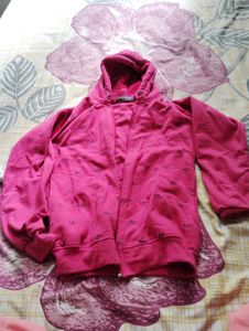 Cozy Pink Fleece Lined Hoodie
