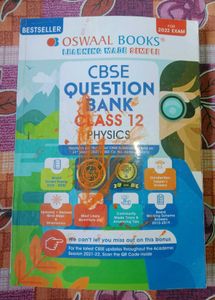 Oswaal Books CBSE Class 12 Physics Question Bank