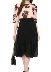 HARPA FIT AND FLARE DRESS