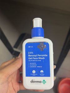 the derma co benzoyl peroxide 2.5% face wash