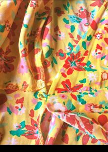 Vintage Y2k Spring Wrap Dress