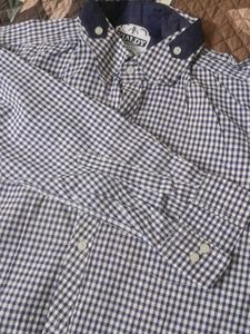 almost new Boy's Gingham Check Long Sleeve Shirt