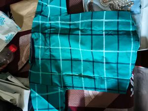 kids Teal Plaid Button-Up Shirt