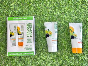 Organic Harvest Sunscreen And Facewash