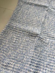 Cute Smocked Blue Gingham Dress