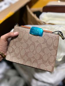 Coach  Latest edition     Stylish sling bag WD box