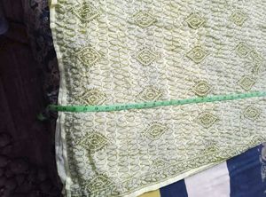 Yellowish Green Chikankari Kurta