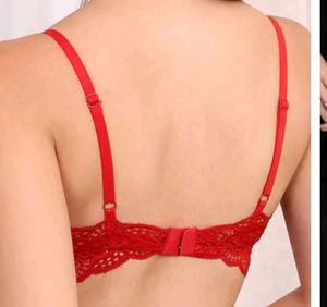 Red Lace Bralette