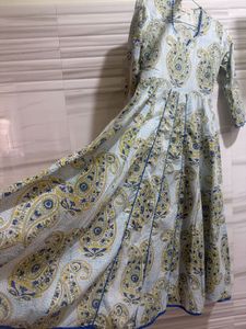 Beautiful Paisley Print Kurta