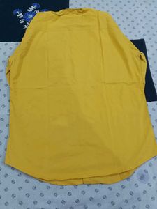 Icon Fashion Club Men's Mustard Shirt